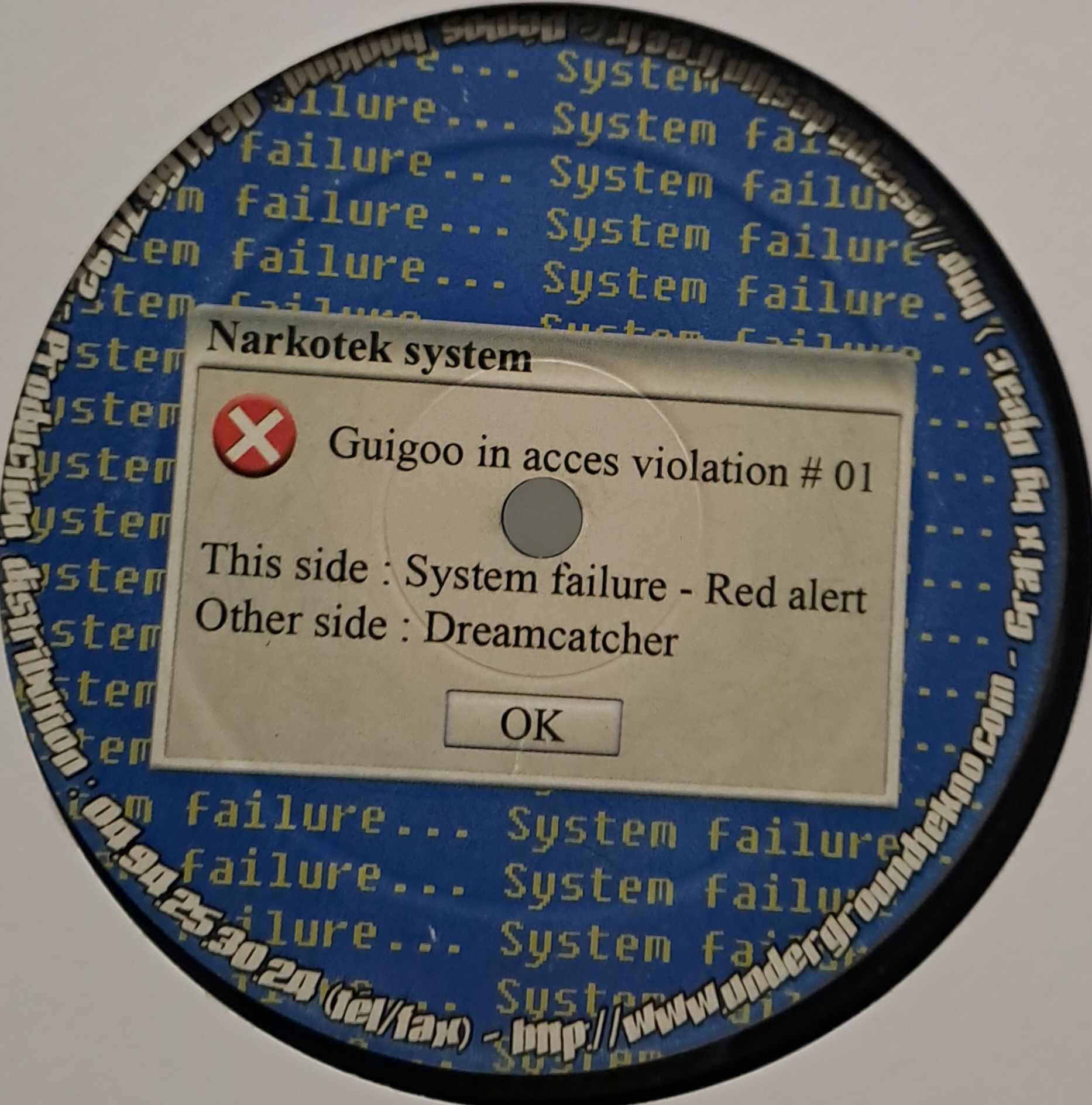 Access Violation 01 - vinyle freetekno